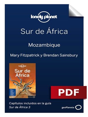 cover image of Sur de África 3. Mozambique